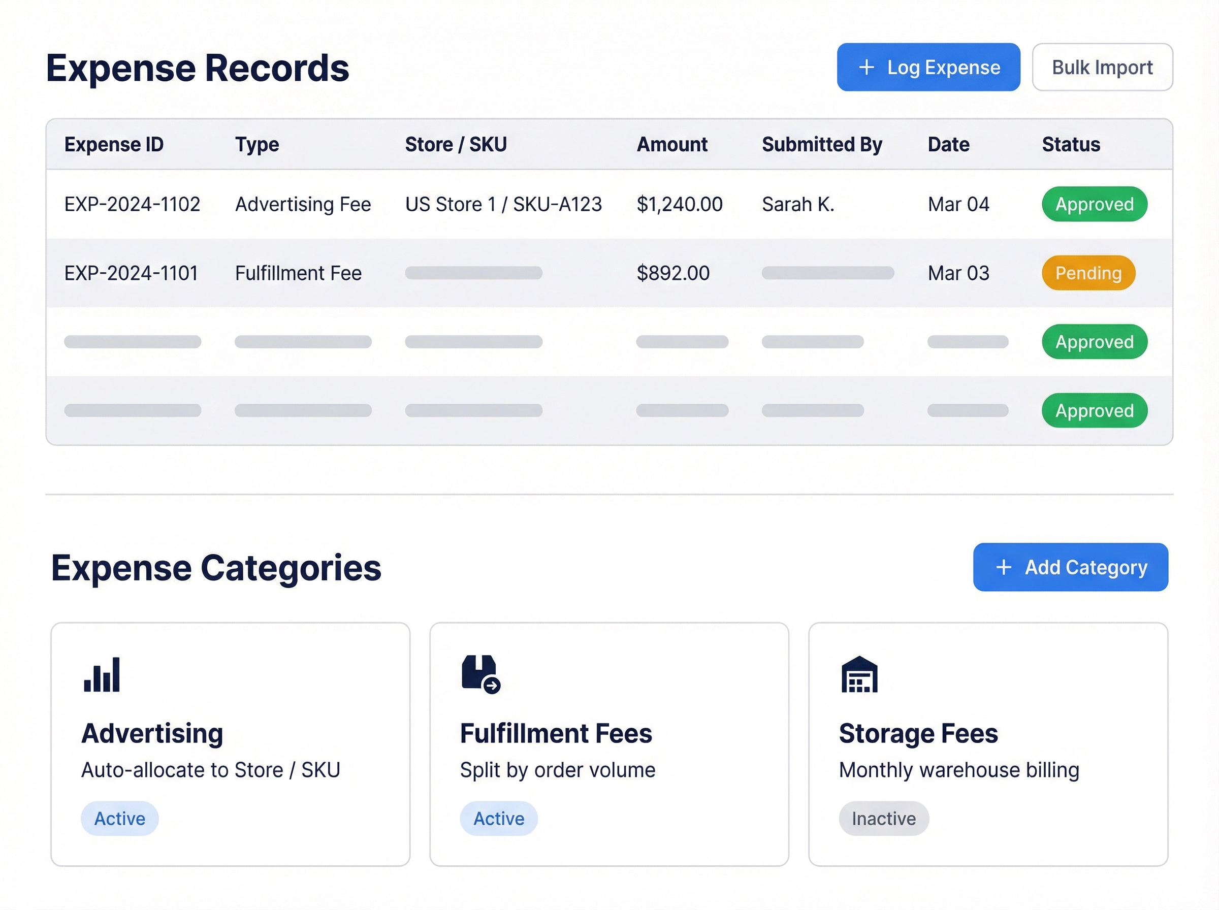 eBizHub Finance — Expense Management